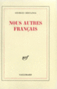Couverture Nous autres Français (Georges Bernanos)