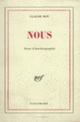 Couverture Nous (Claude Roy)
