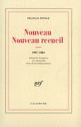 Couverture Nouveau Nouveau Recueil ()
