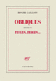 Couverture Obliques / Images, images... (Roger Caillois)