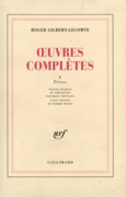 Couverture Œuvres complètes ()
