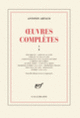 Couverture Œuvres complètes (Antonin Artaud)