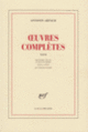 Couverture Œuvres complètes (Antonin Artaud)