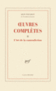 Couverture Œuvres complètes (Jean Paulhan)