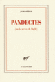 Couverture Pandectes (Jude Stéfan)