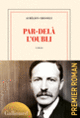 Couverture Par-delà l'oubli (Aurélien Cressely)