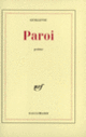 Couverture Paroi (Eugène Guillevic)
