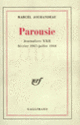 Couverture Parousie (Marcel Jouhandeau)