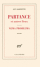 Couverture Partance et autres lieux/Nema problema (Guy Goffette)