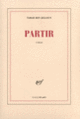 Couverture Partir (Tahar Ben Jelloun)