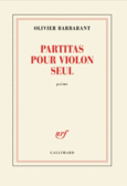 Couverture Partitas pour violon seul ()