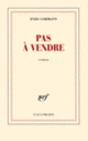 Couverture Pas à vendre (Enzo Cormann)