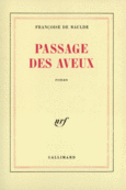 Couverture Passage des aveux ()