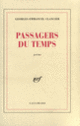 Couverture Passagers du temps (Georges-Emmanuel Clancier)