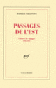 Couverture Passages de l'Est (Danièle Sallenave)