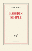 Couverture Passion simple ()