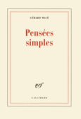 Couverture Pensées simples ()