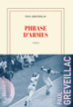 Couverture Phrase d'armes (Paul Greveillac)