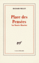 Couverture Place des Pensées (Richard Millet)