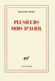 Couverture Plusieurs mois d'avril (Françoise Henry)