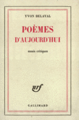 Couverture Poèmes d'aujourd'hui ()
