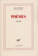 Couverture Poèmes (Jean Cocteau)