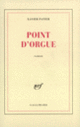 Couverture Point d'orgue (Xavier Patier)
