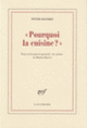 Couverture «Pourquoi la cuisine ?» (Peter Handke)