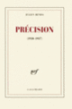 Couverture Précision (Julien Benda)