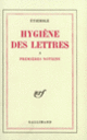 Couverture Premières notions ( Étiemble)