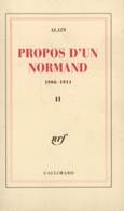 Couverture Propos d'un Normand ()