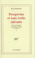 Couverture Prospectus et tous écrits suivants ()