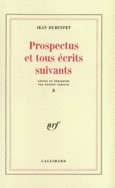 Couverture Prospectus et tous écrits suivants ()