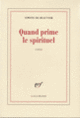 Couverture Quand prime le spirituel (Simone de Beauvoir)