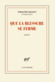 Couverture Que la blessure se ferme (Tahar Ben Jelloun)