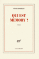 Couverture Qui est Memory? (Sylvie Doizelet)