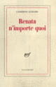 Couverture Renata n'importe quoi (Catherine Guérard)