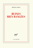 Couverture Ruines bien rangées ()