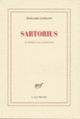 Couverture Sartorius (Édouard Glissant)