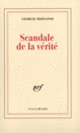 Couverture Scandale de la vérité (Georges Bernanos)