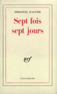 Couverture Sept fois sept jours ()