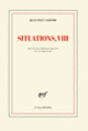 Couverture Situations (Jean-Paul Sartre)