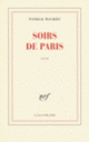 Couverture Soirs de Paris (Patrick Mauriès)