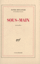 Couverture Sous-main (Daniel Boulanger)