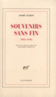 Couverture Souvenirs sans fin (André Salmon)