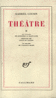 Couverture Théâtre (Gabriel Cousin)