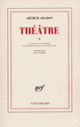 Couverture Théâtre (Arthur Adamov)