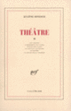 Couverture Théâtre (Eugène Ionesco)