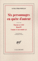 Couverture Théâtre (Luigi Pirandello)