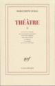 Couverture Théâtre (Marguerite Duras)